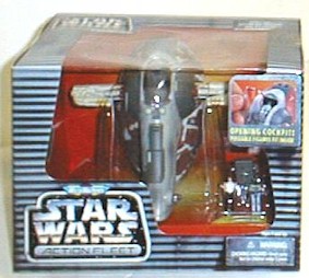 Collectors Gallery: Star Wars Galoob action fleet slave 1 micro