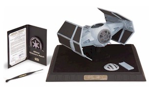 Collectors Gallery: Code 3 die cast Darth Vader's tie fighter