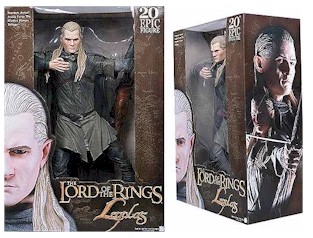 Collectors Gallery: LOTR Legolas 20 inch figure NECA