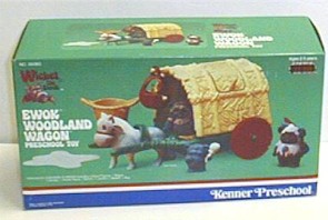 Ewok Woodland store Wagon playset